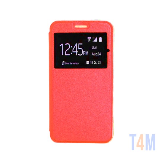 Flip Case for Samsung Galaxy J7 2017 Rojo